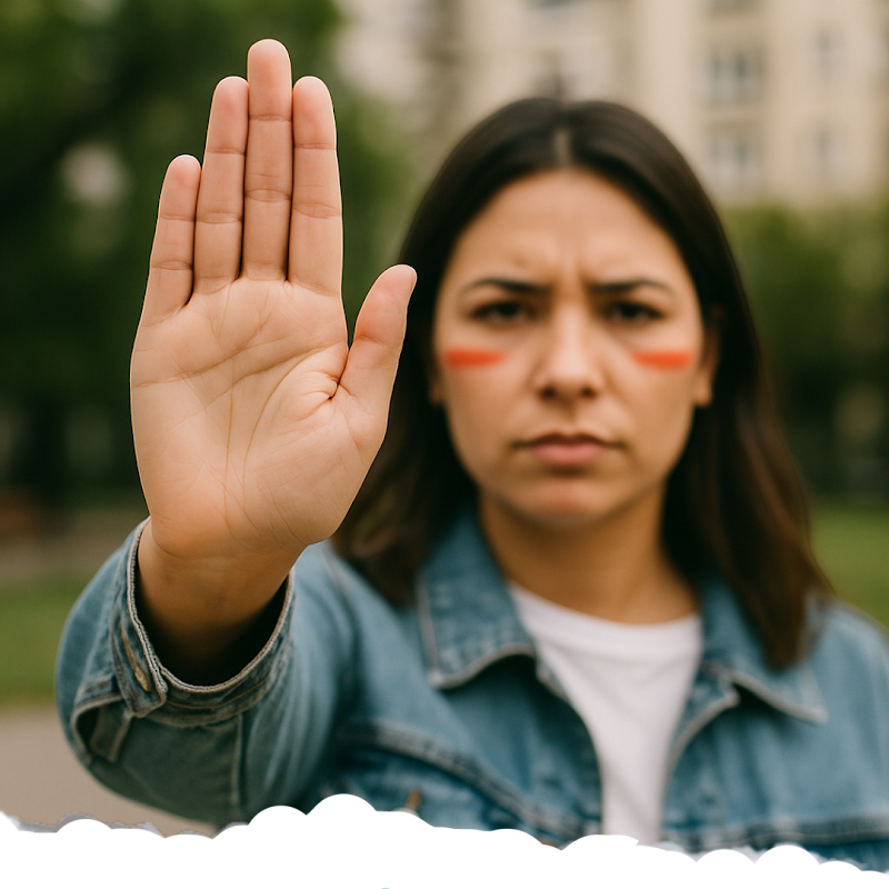 Participants engaging in cultural boundary rituals to honor traditions and establish sacred limits